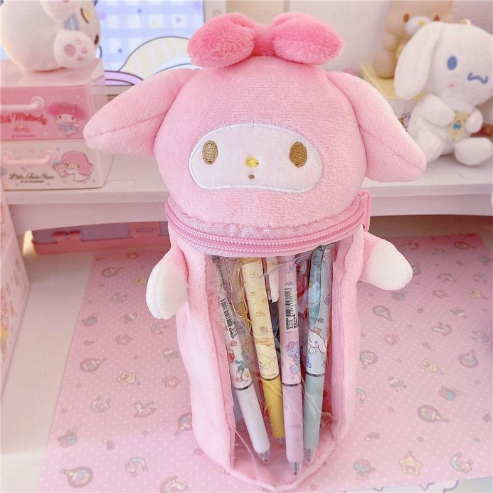 ELEGANT Túi Đựng Bút Họa Tiết Hoạt Hình My Melody Sáng Tạo