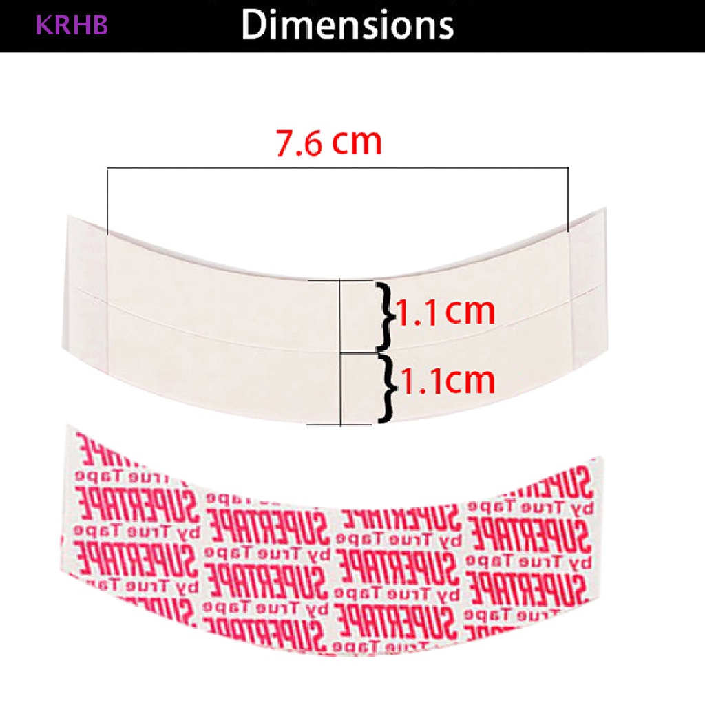 Set 36 Băng Dính Hai Mặt Chống Thấm Nước Dùng Để Dán Tóc Giả Mới