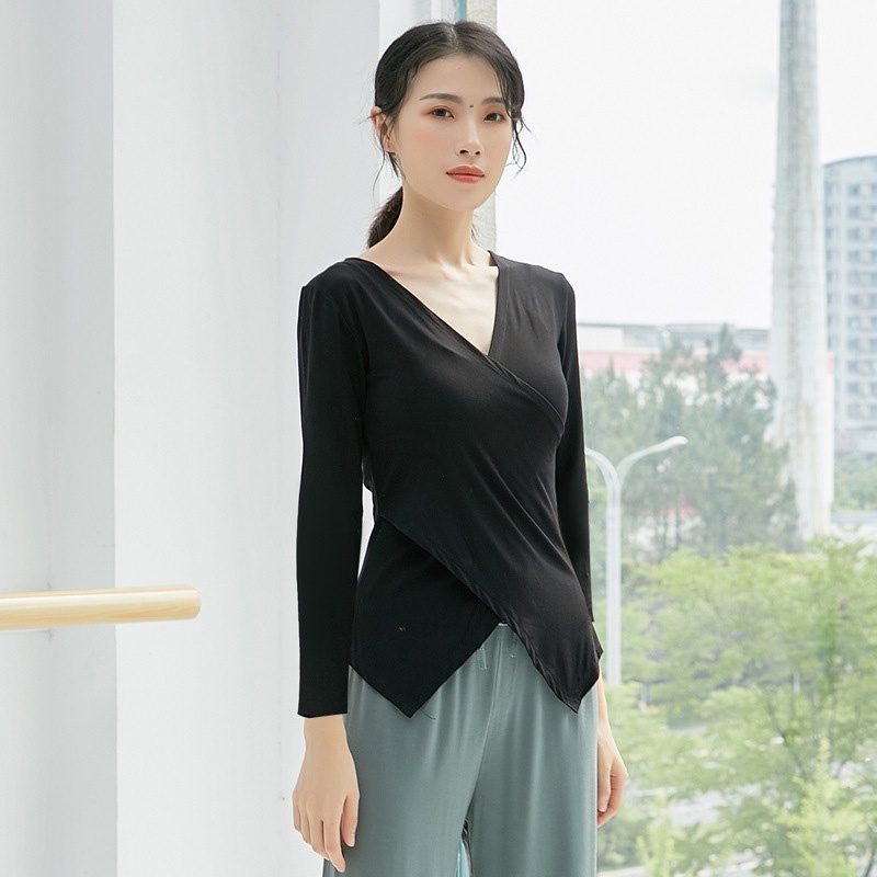 Áo Thun Tay DàI TậP Thể Thao Cho Nữ
