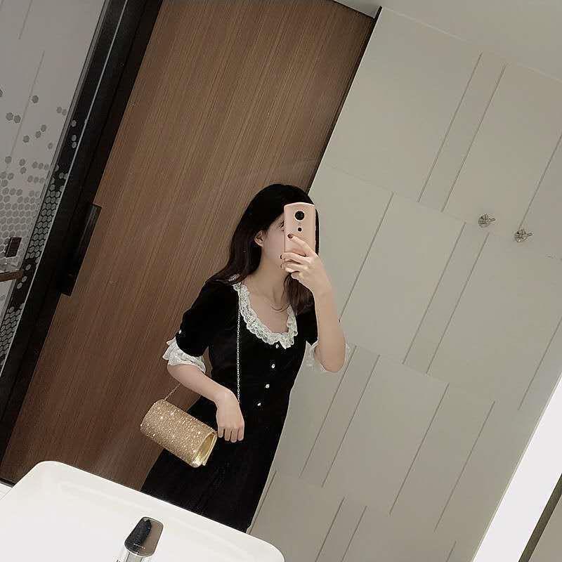 Ví Cầm Tay Đính Đá Lấp Lánh Thời Trang Cho Nữ