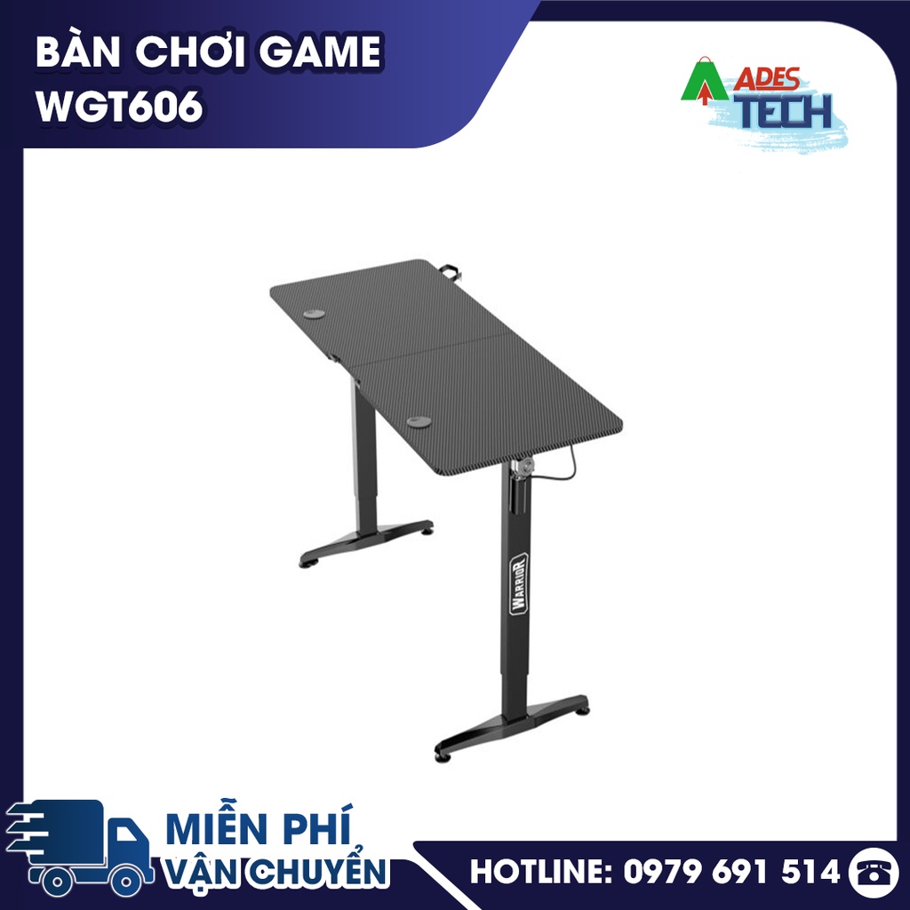✔️Bàn nâng hạ WARRIOR Paladin Series WGT606✔️Mặt bàn  bằng sợi carbon P2PB✔️BẢO HÀNH 12 THÁNG