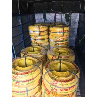 Băng cản nước pvc đàn hồi. rộng 20cm x dài 20m. vinstops v200c - chống thấm mạch ngừng bê tông