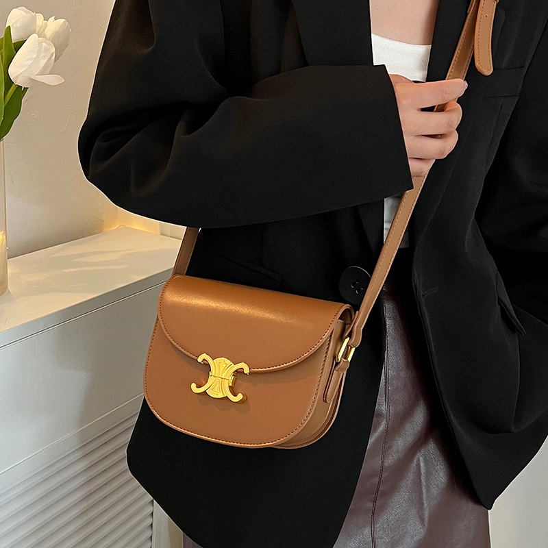 Túi Xách Nữ, Túi Đeo Chéo Thời Trang, Túi Khóa X Nắp Gập Hàn Quốc - Namii Closet