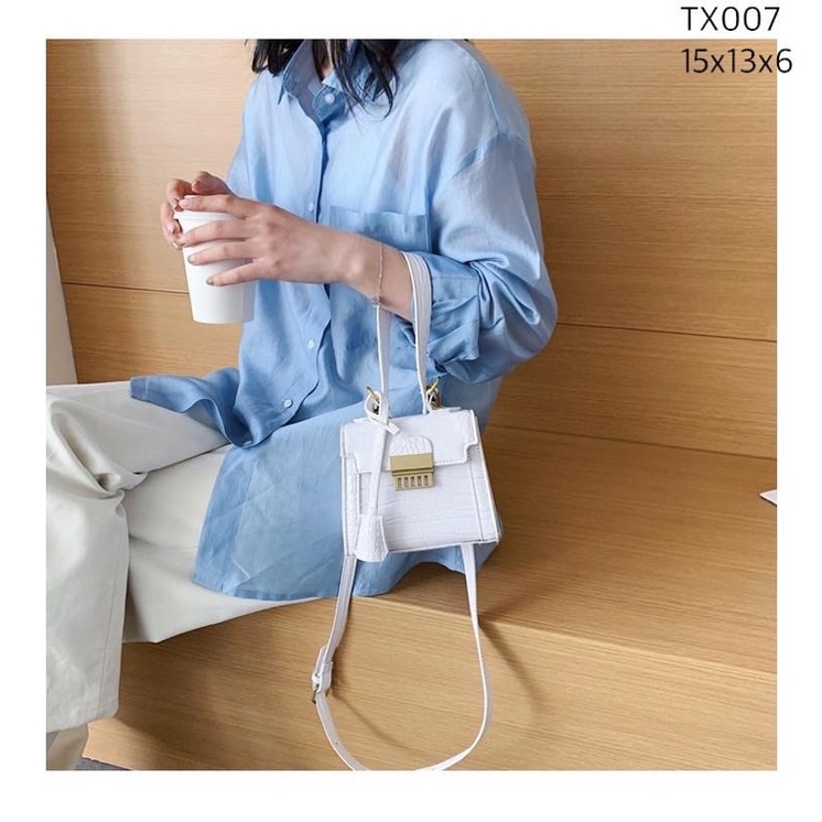 XẢ KHO Túi Da Vân Rắn Hàng QC