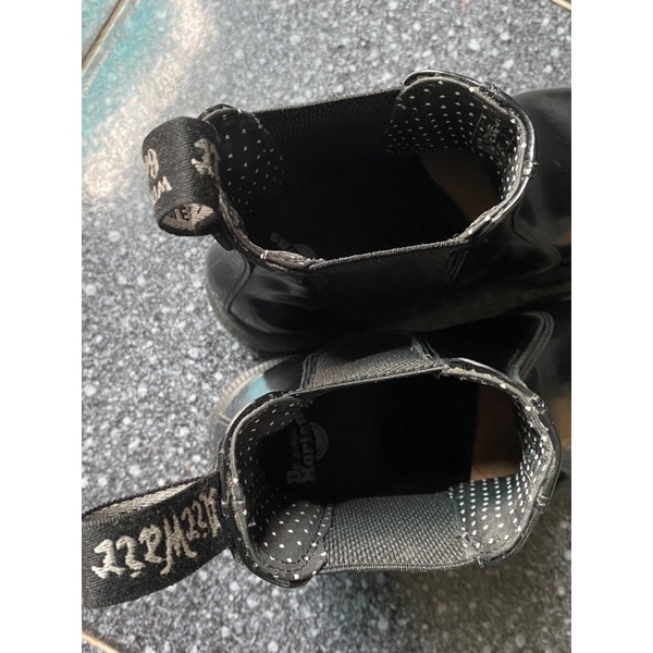 Thanh lý boots cao cổ da bóng DR. MARTENS size 36