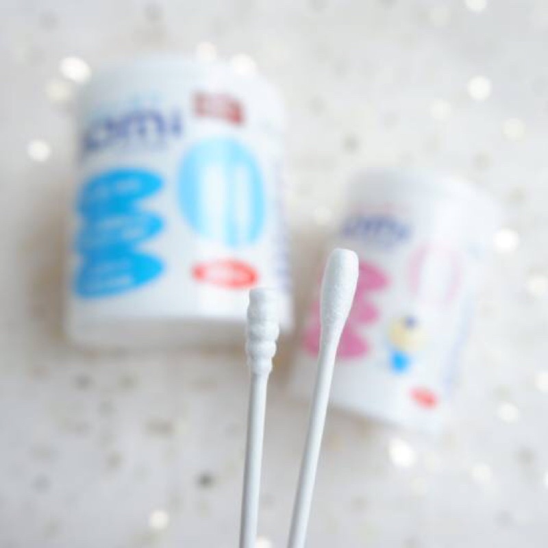 Tăm bông sơ sinh ngoáy tai cho bé kháng khuẩn 100% cotton Jomi