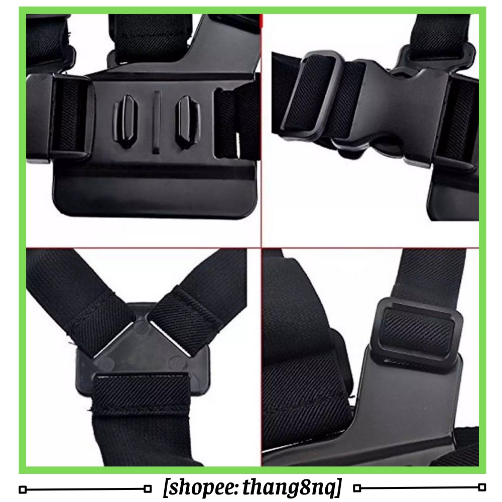 Dây đeo ngực cho gopro, action cam, điện thoại