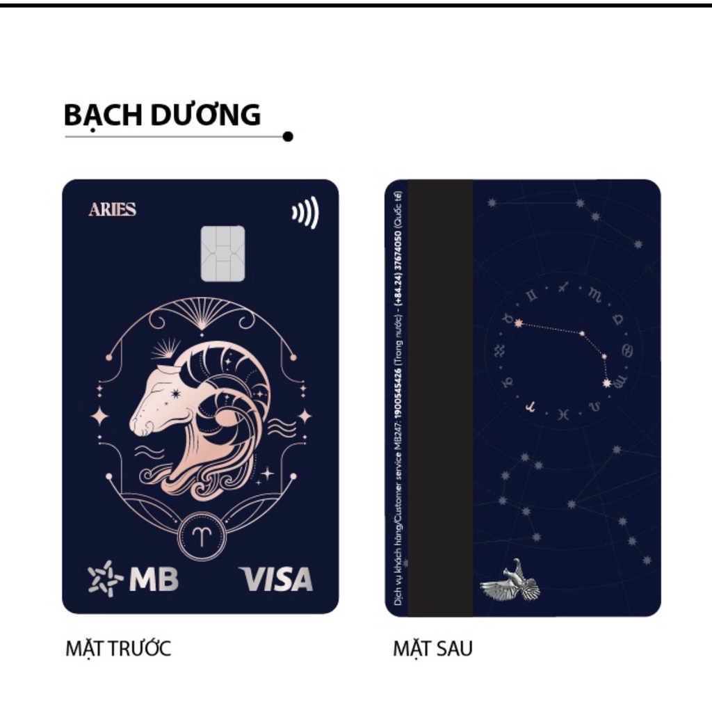 Thẻ Hi Collection MB Bộ sưu tập cung hoàng đạo