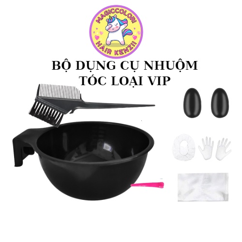 Thuốc Nhuộm Tóc Màu NÂU TÂY Không Tẩy Lên Từ Nền 5 Tặng Oxi Găng Tay Mũ Chùm Kenzii