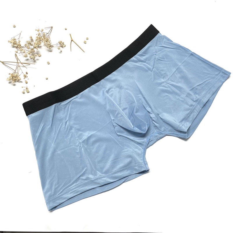 Quần lót nam boxer vải lụa big size 3XL/2XL