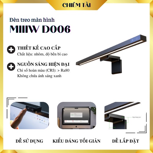 Đèn treo màn hình MIIIW D006