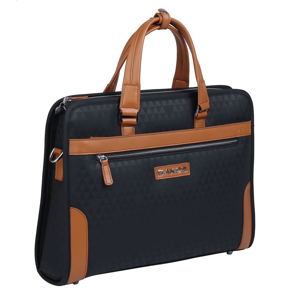 Cặp Laptop Công Sở Phối Da SAKOS LEGEND 06  - tại Balonation.vn