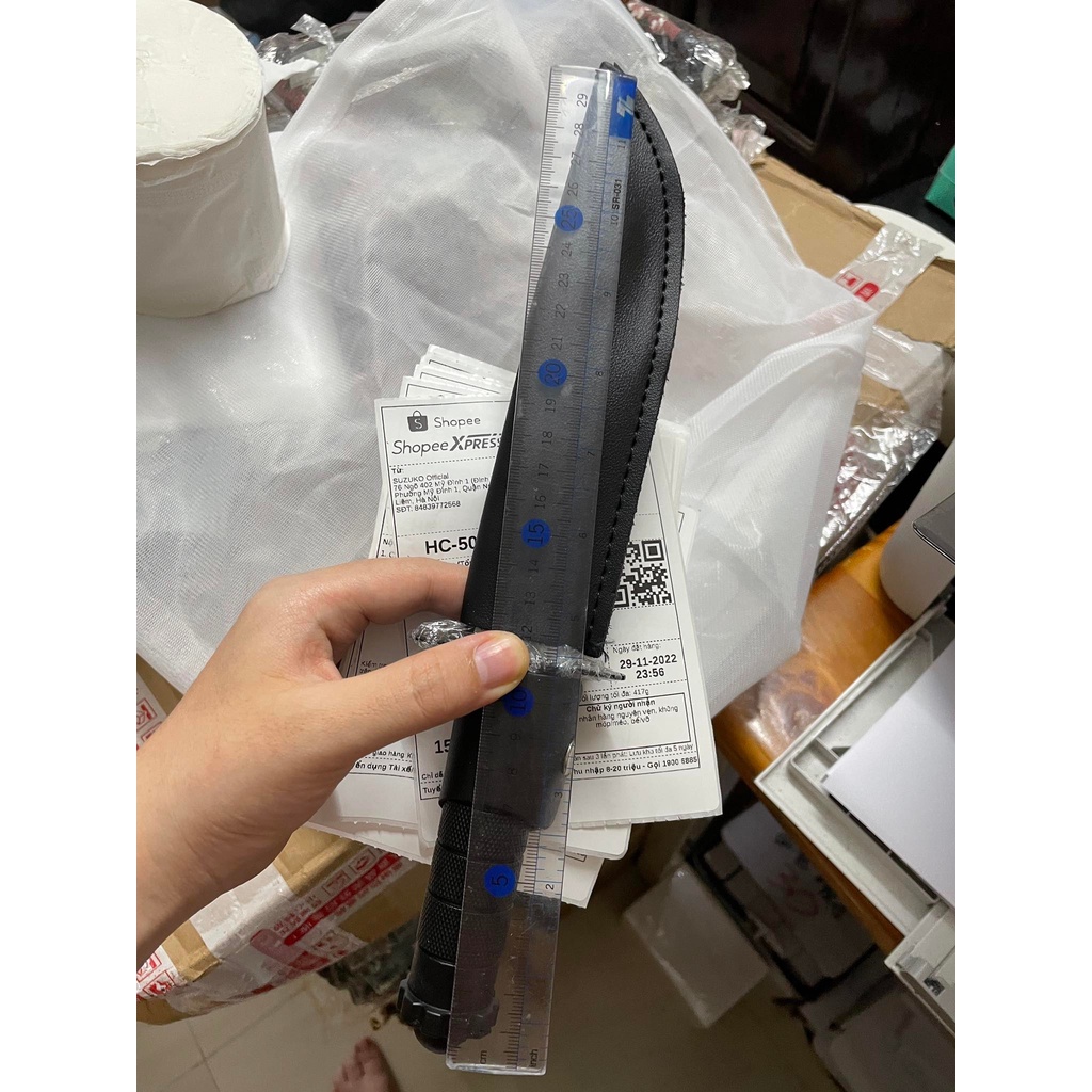 Dao phượt dã ngoại sinh tồn kiểu dáng M9 Bayonet đi phượt du lịch đa năng cao cấp COLUMBIA [Tặng kèm bao đựng dao]
