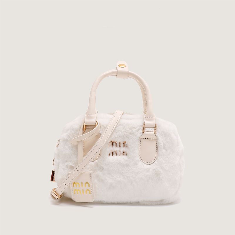 Túi Đeo Chéo Phủ Lông Phong Cách Hàn Quốc Dễ Thương Thời Trang Thu Đông Cho Nữ
