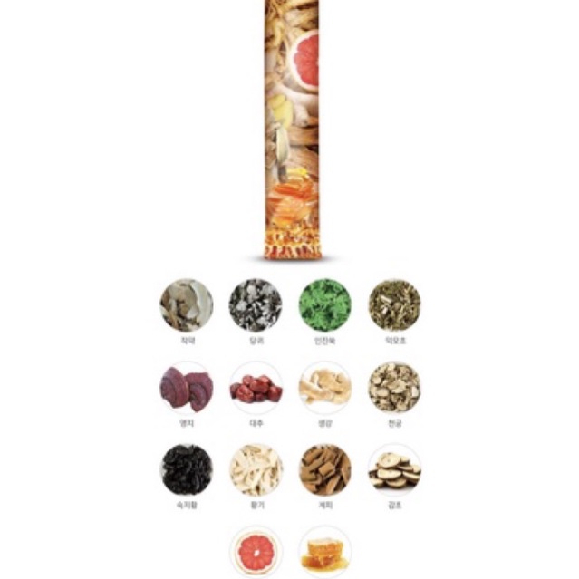 Hộp 100 gói tinh chất Hồng sâm Hàn Quốc 6 năm 7mg/g