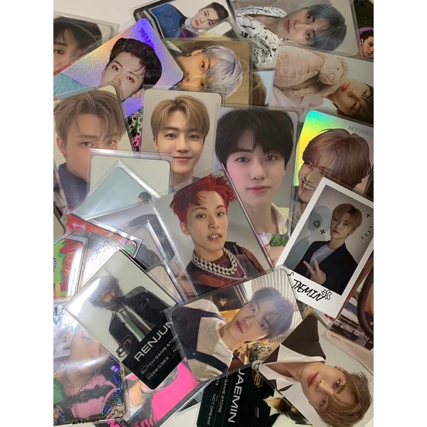 NCT chính hãng hộp quà may mắn card NCT Jaemin Jeno Taeyong Haechan Mark và nhiều mem khác