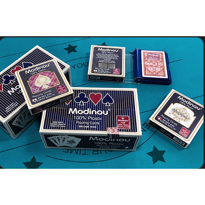 BN 54, Bộ bài tây nhựa tiến lên, phỏn Modinou bền đẹp cao cấp chống nước 100% nhựa