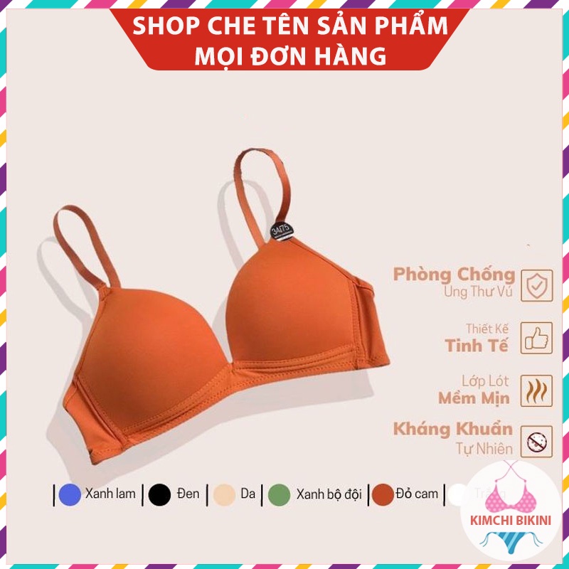 Áo Ngực Nữ Su Trơn Mẫu Mới Đệm Mỏng Không Gọng KIMCHIBIKINI Áo Nót Được Hàng Ngàn Chị Em Tin Dùng AL026
