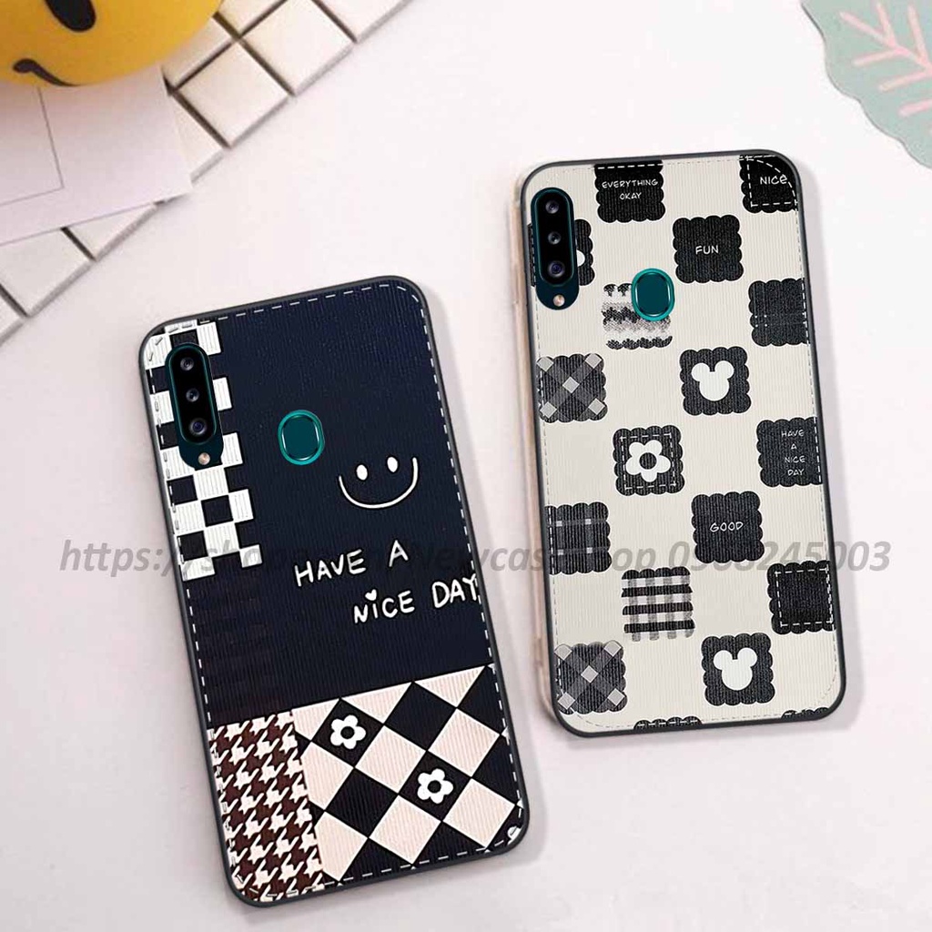 Ốp Samsung A20s / A8S / A9 2019 in hình họa tiết thời trang Âu Mỹ