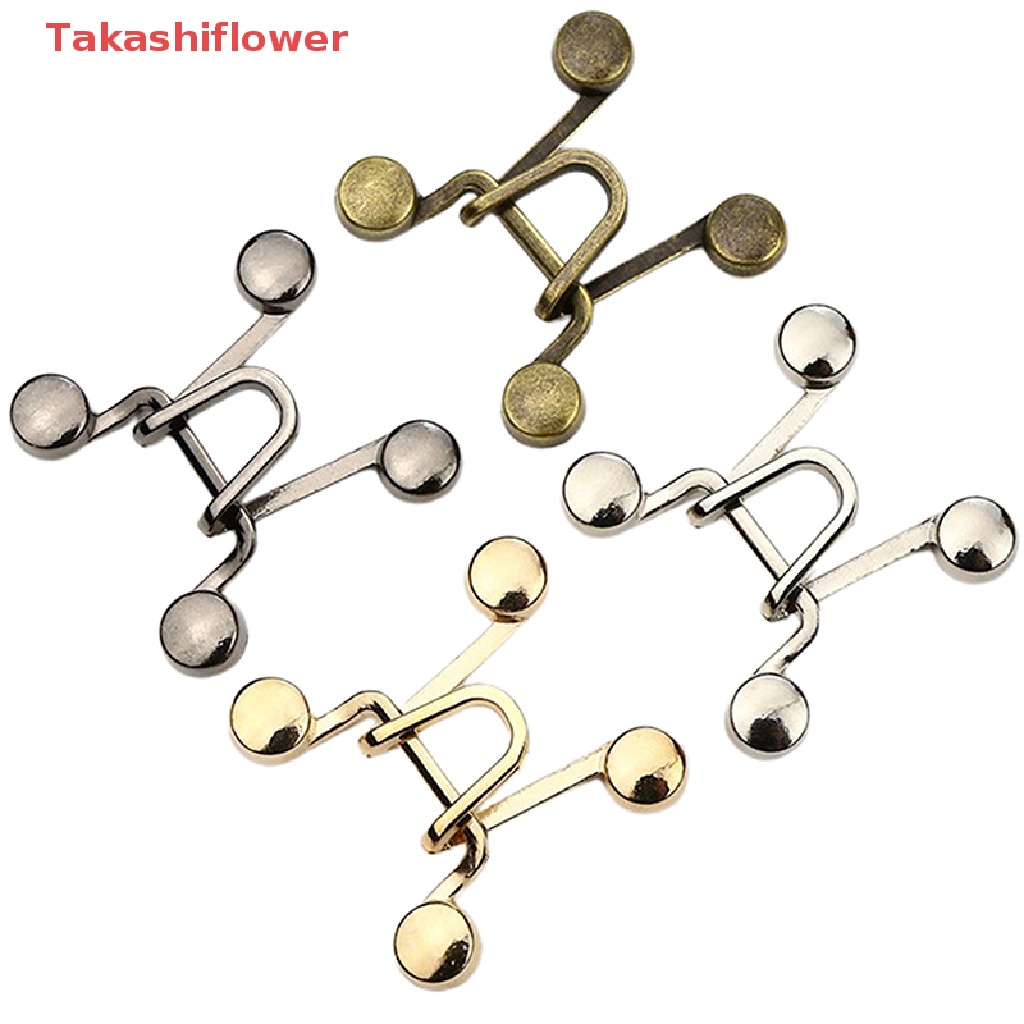 Ghim Cài Quần Jean / Váy / Thắt Lưng Bằng Kim Loại Có Thể Điều Chỉnh Cho Nữ