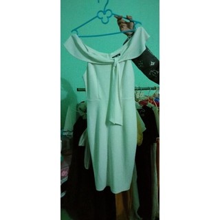 Đầm body trắng