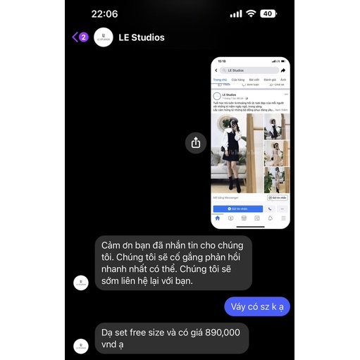 Set váy áo LE studio LA studio tiin có fixx