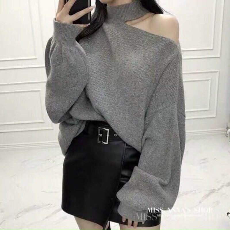 ÁO LEN KHOÉT VAI SEXY