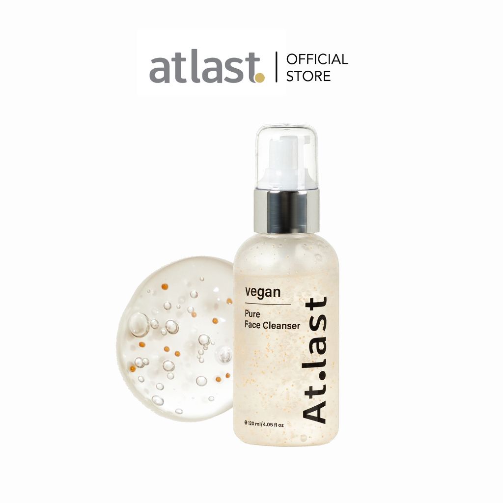 Sữa rửa mặt Atlast Vegan cấp ẩm cân bằng pH 5.5 120ml