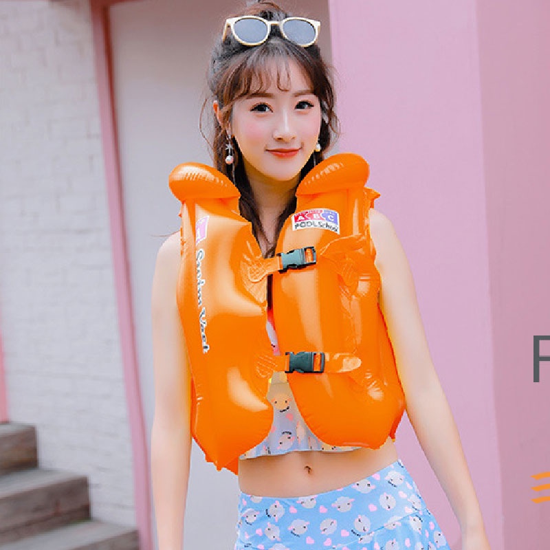 Deukio Bộ Đồ Bơi Bơm Hơi Dày Dặn Dành Cho Bé