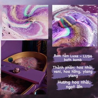 Bom tắm lush - luxe bath bomb