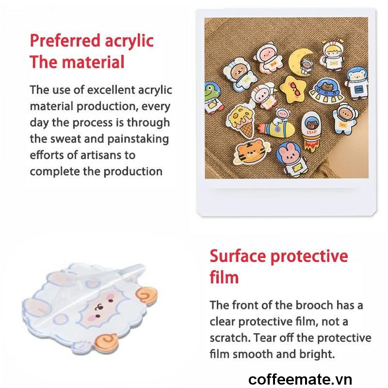 ⚡Trâm Cài Áo Hình Động Vật Hoạt Hình Dễ Thương