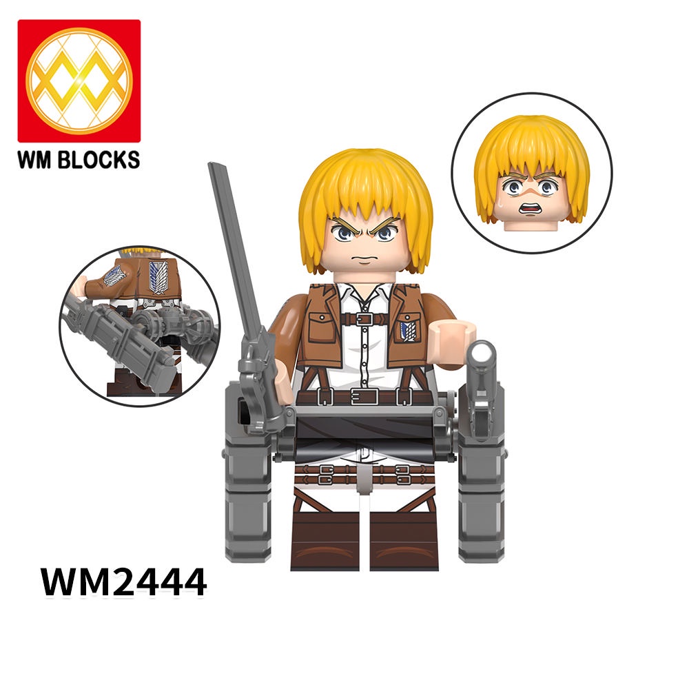 Mới Mô Hình Nhân Vật Phim Attack On Titan WM6148