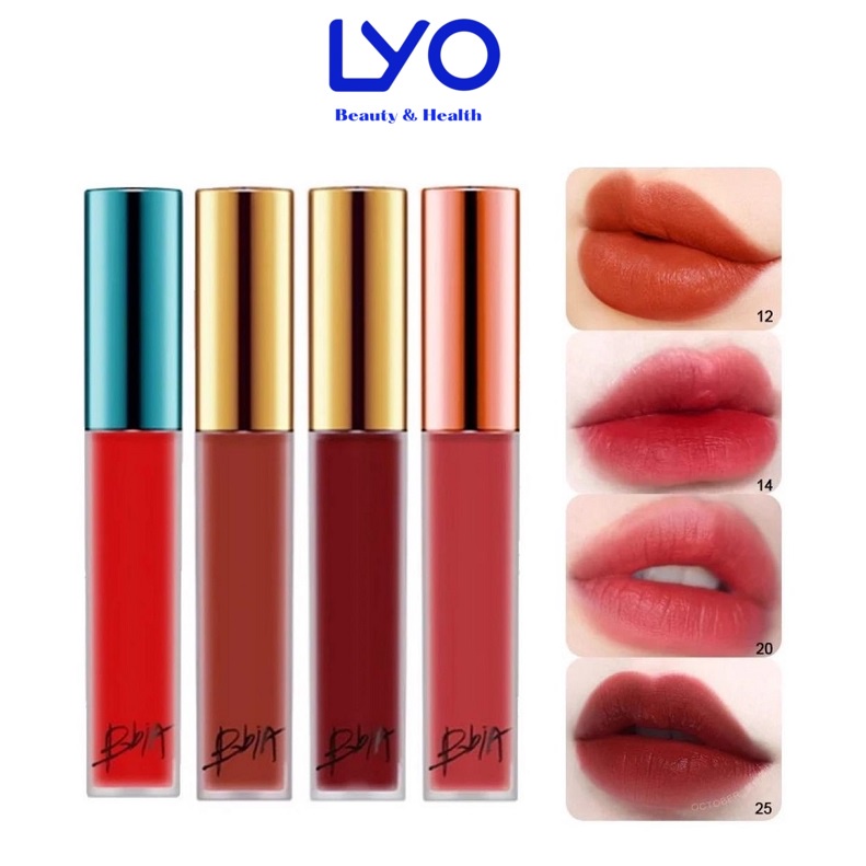 Son Kem lì BBIA Last Velvet Lip Tint màu 1 2 3 12 23 25 36 38 Lyo.vn