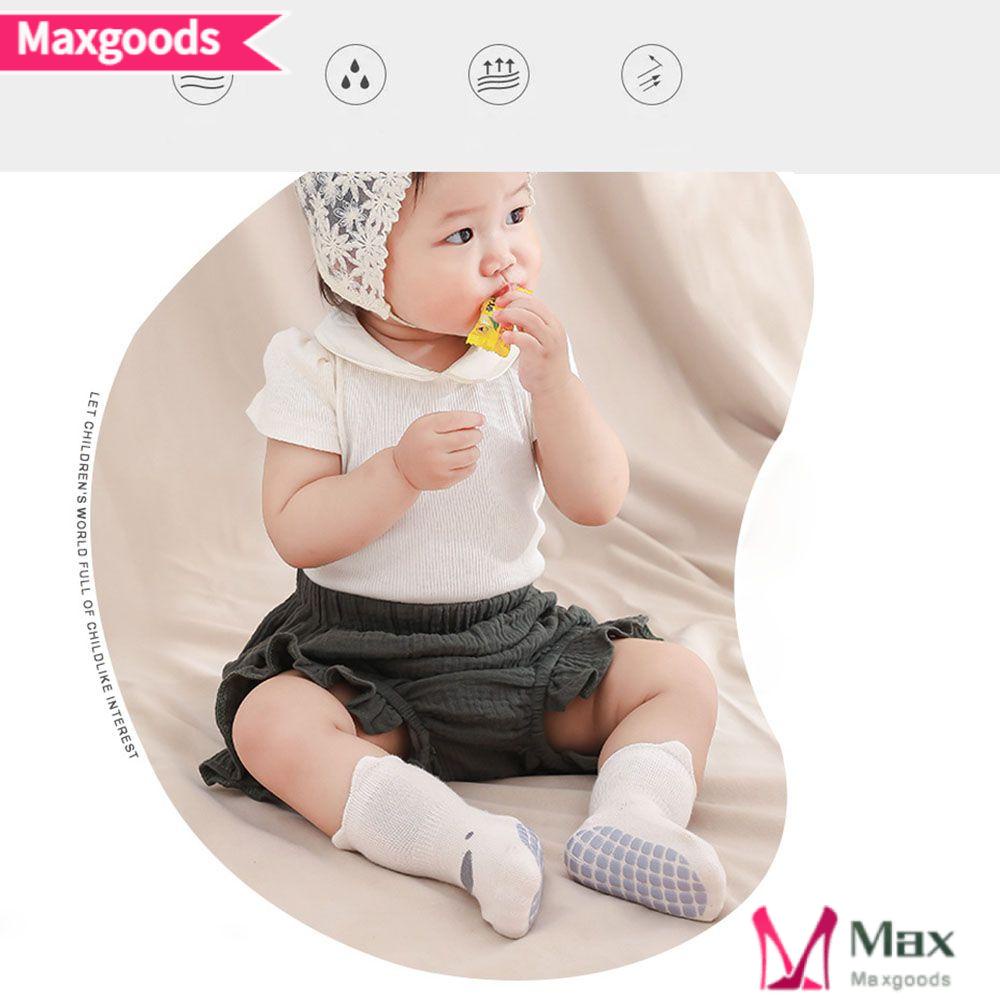 Vớ Cotton Chống Trượt In Họa Tiết Hoạt Hình Dễ Thương Thời Trang Thu Đông Cho Bé Trai Và Gái