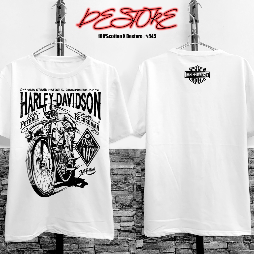 áo thun Harley Davidson, áo phong cách xe retro #445