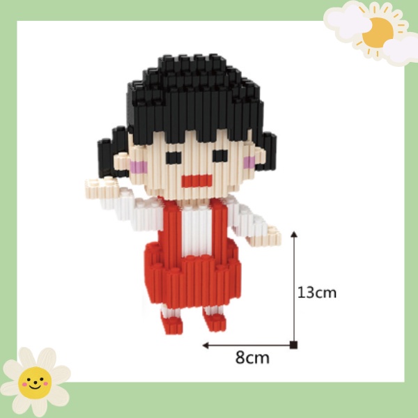 Lắp ráp ghép hình mini Doreamon nhân vật truyện đồ chơi lắp ráp xếp hình 3d