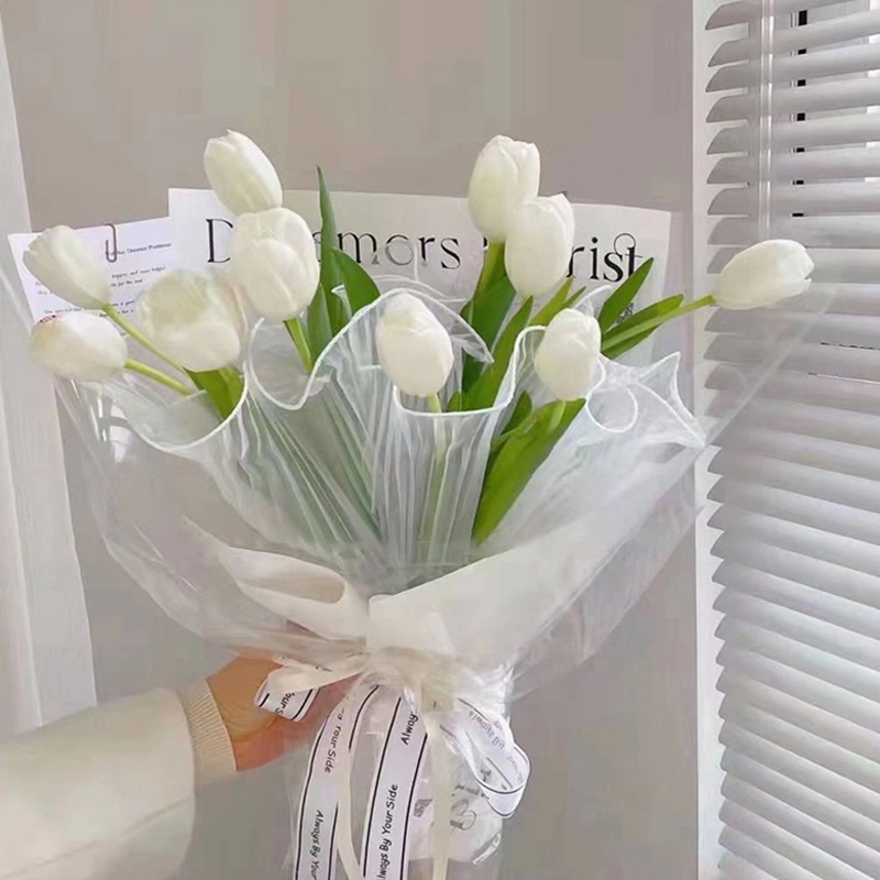 Cuộn Dây Ren Hoa Trang Trí Bó Quà Sáng Tạo