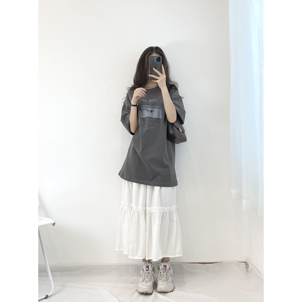 Áo phông in chữ INSIDE OUT form rộng chất cotton AoINSIDE5440
