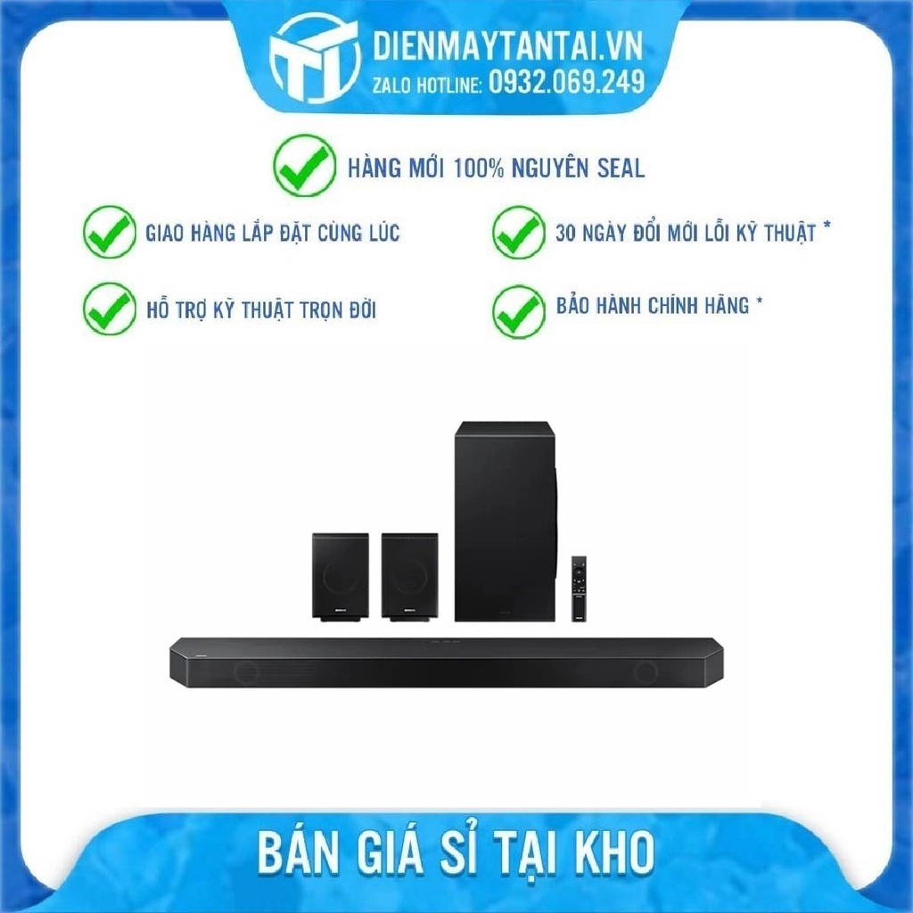 Loa Thanh Samsung HW-Q990B/XV Công Suất 41W, Thương hiệu: Hàn Quốc - GIAO HÀNG MIỄN PHÍ HCM