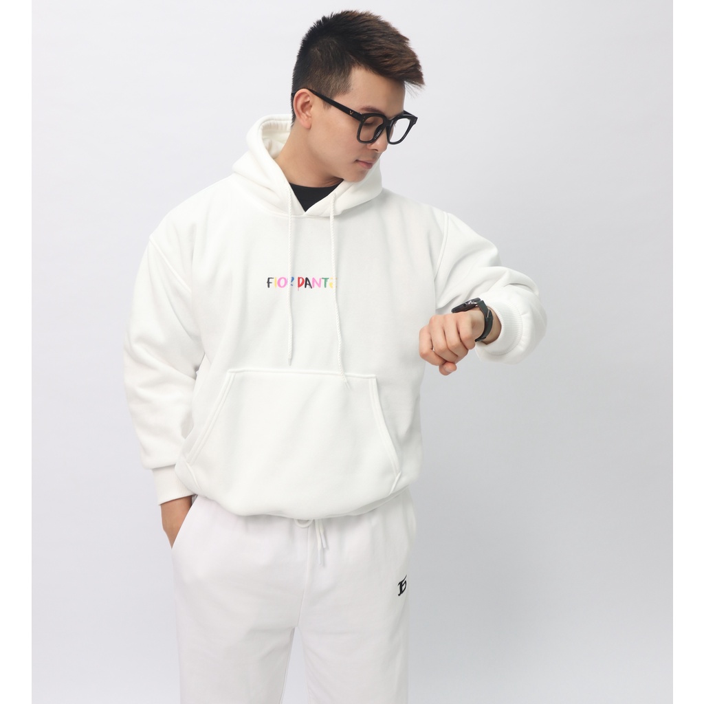 Áo Hoodie Cao Cấp Thời Trang Nam Local Brand Unisex Thiết Kế In Chữ Màu Sắc FIOR DANTÉ  - Màu Đen