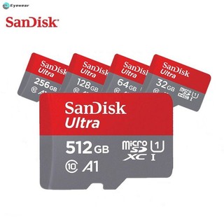 Thẻ nhớ sandisk chính hãng 100% thẻ micro sd 64gb 32gb 128gb 256gb 512gb a1 100 mb/giây eye