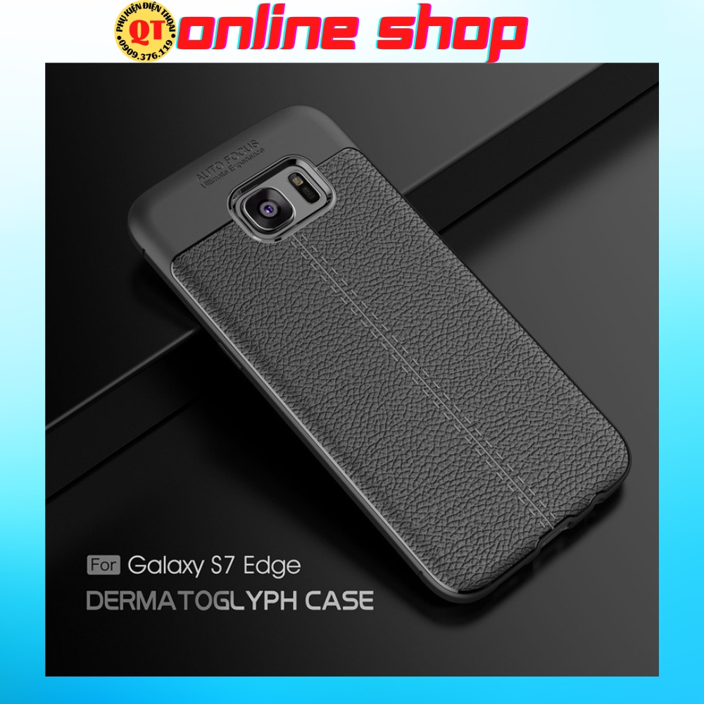 Ốp Lưng Dẻo Đen Chống sốc Autofocus Galaxy S7 EDGE
