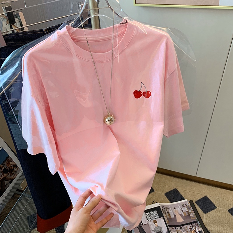 Áo Thun HIIXIIVI Unisex Dáng Rộng Tay Ngắn In Họa Tiết Phong Cách Hàn Quốc Plus Size 5XL Thời Trang 2023