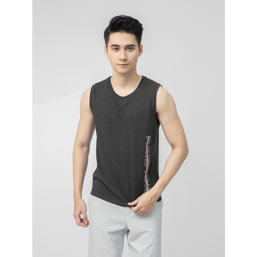 Áo sát nách tanktop nam Aristino ATT010S1 dáng suông chất cotton pha mềm mát, co giãn mạnh