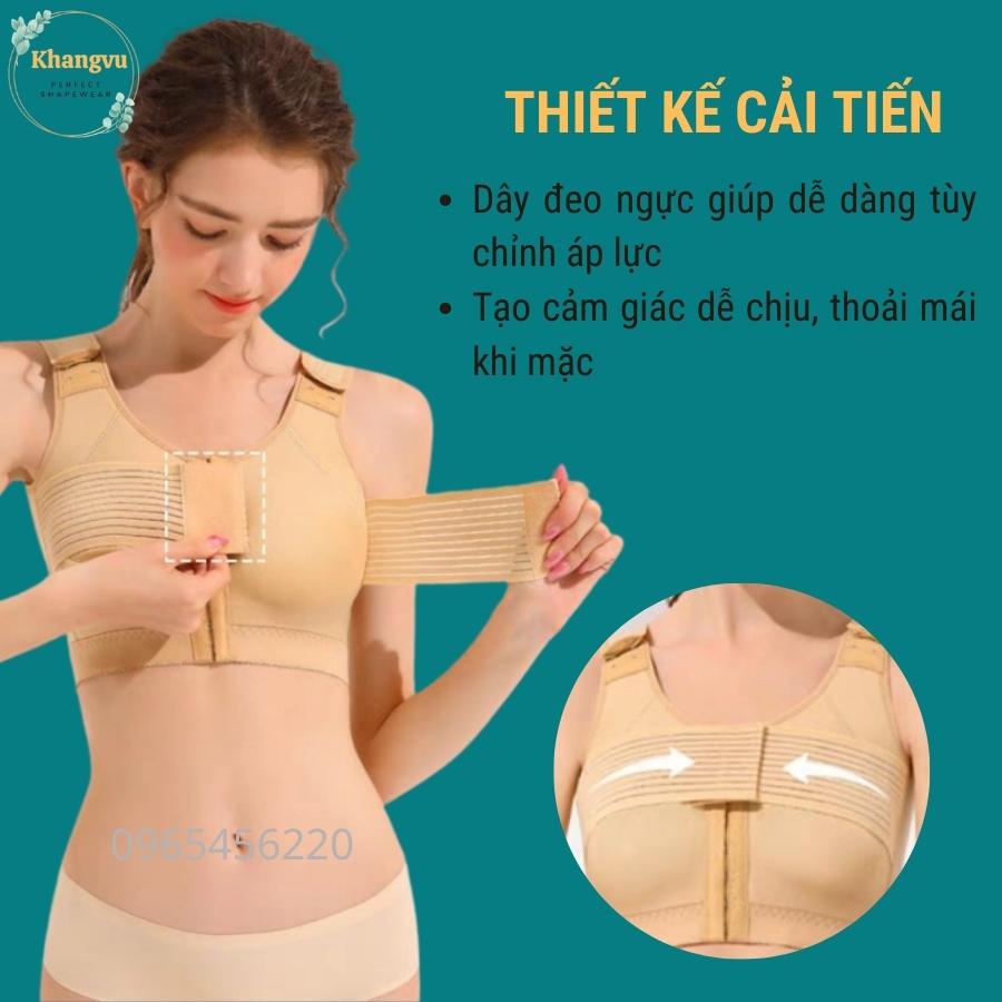 Áo định hình nâng ngực sau phẫu thuật cao cấp xuất Nhật