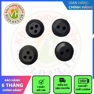 Cao su 2 lỗ - 3 lỗ nắp dây xăng máy cắt cỏ 260 - 330 - gx25 - gx35