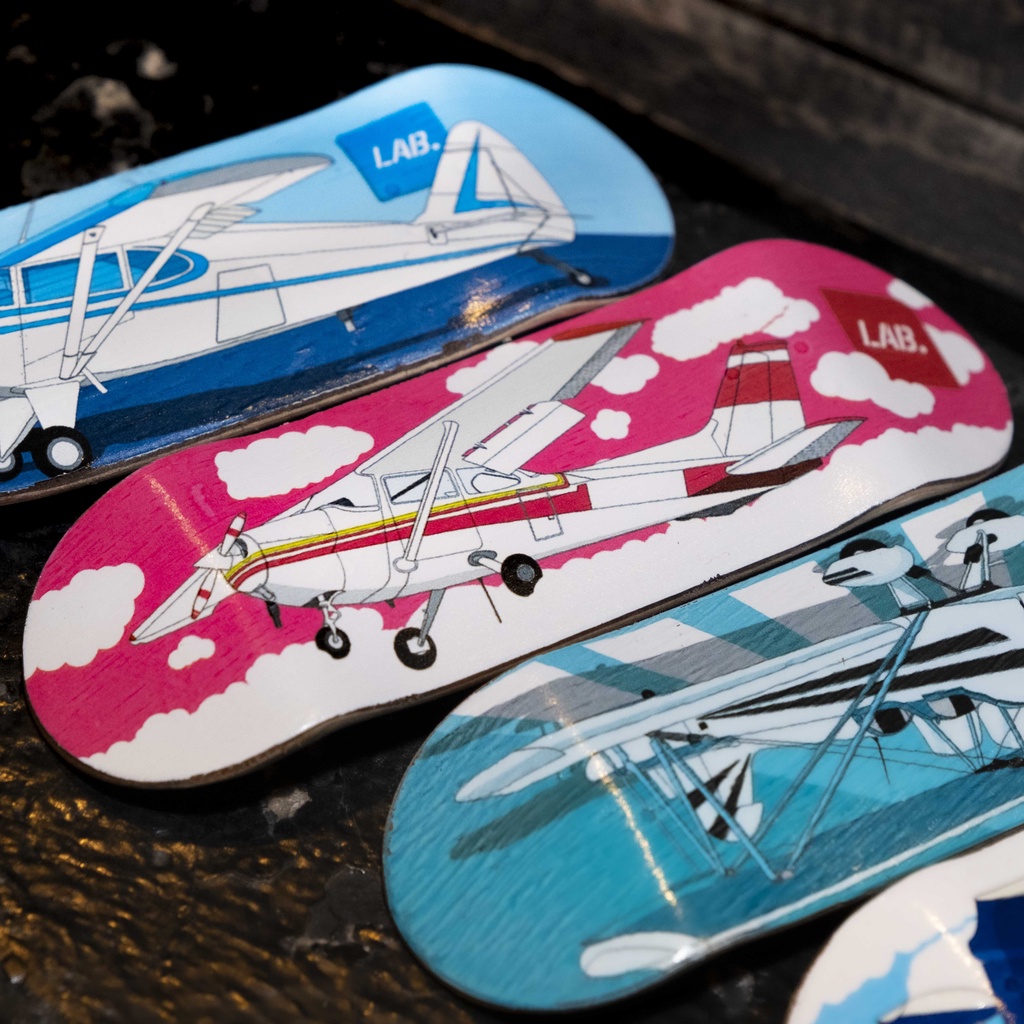 Bộ sưu tập deck ván trượt ngón tay fingerboard gỗ cao cấp