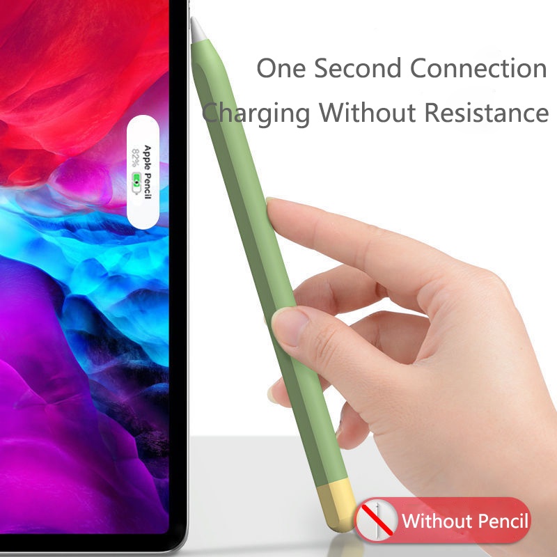 Vỏ Bảo Vệ Bút Cảm Ứng Bằng Silicon Nhiều Màu Cho Apple Pencil 2 iPad Pencil 1 2 1
