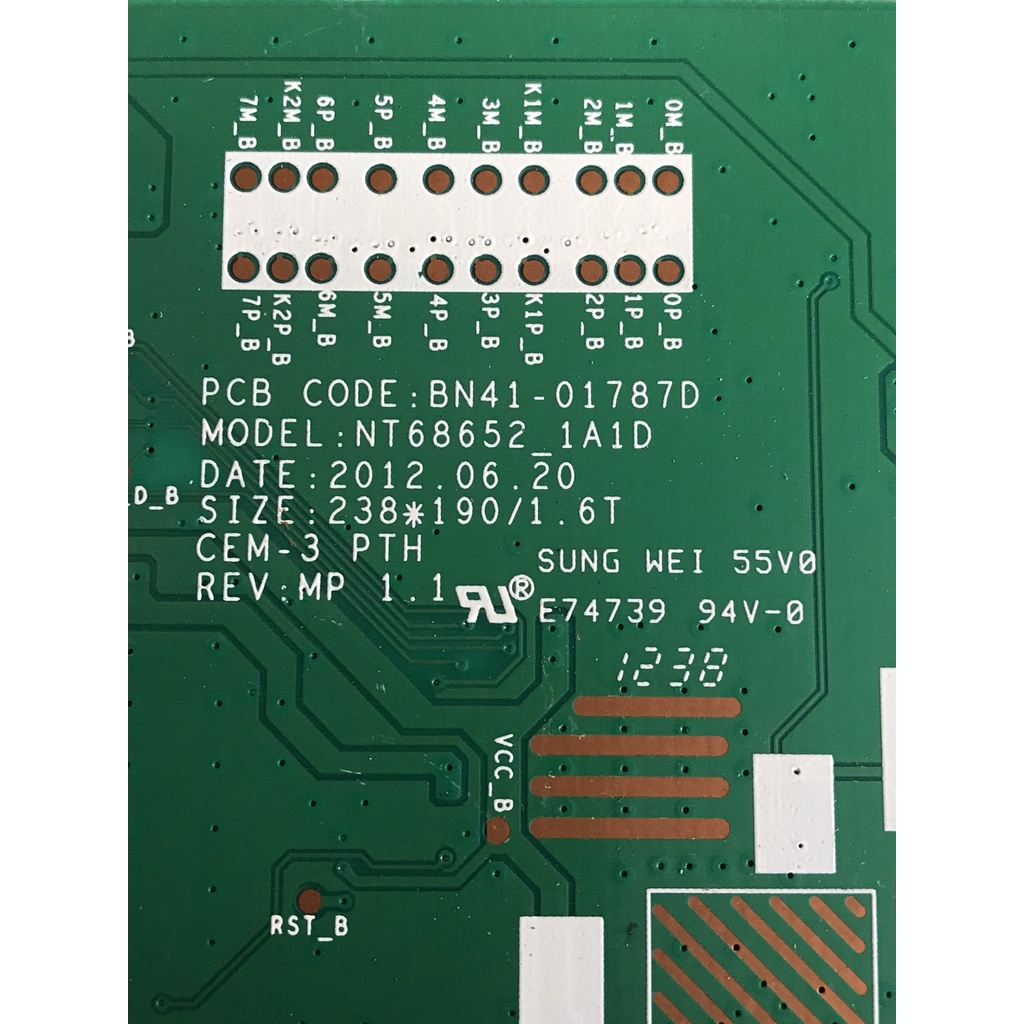 Bo LCD Samsung 23 24 inch S23B370 S24B350 BN41-01787D tháo máy sống - Bảo hành 1 tháng