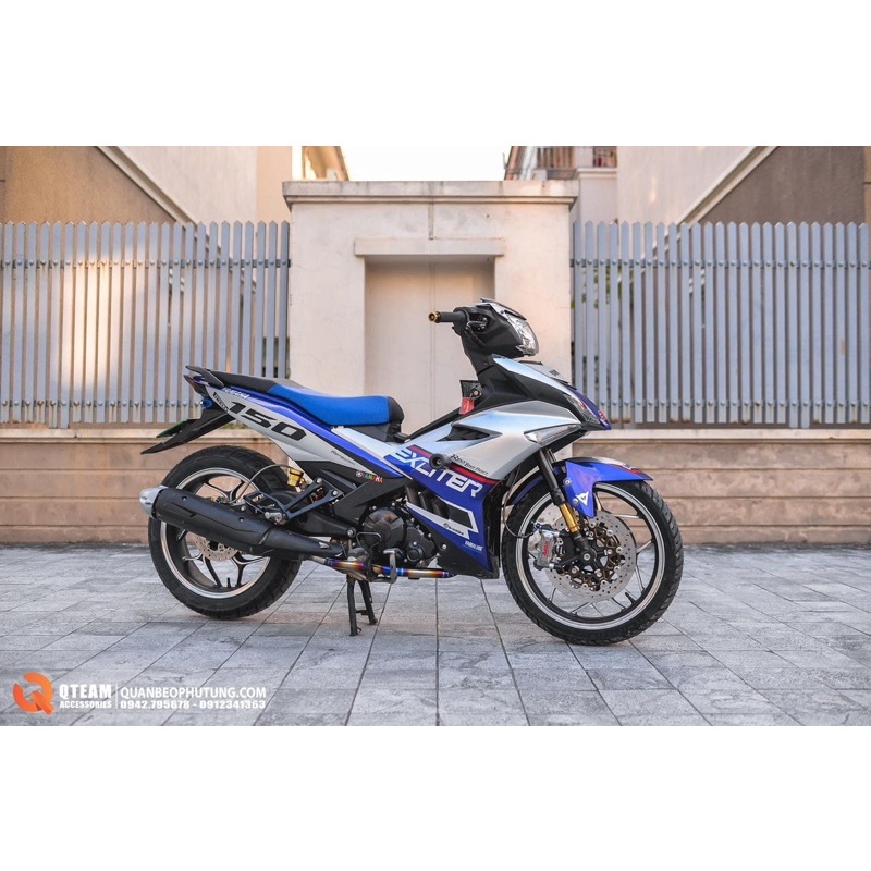 Vành Asio bản lớn 3.0-17 và 4.5-17 lắp Yamaha Exciter 150- Fz150i.